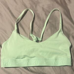 Nike Women's Light Green Sports Bra